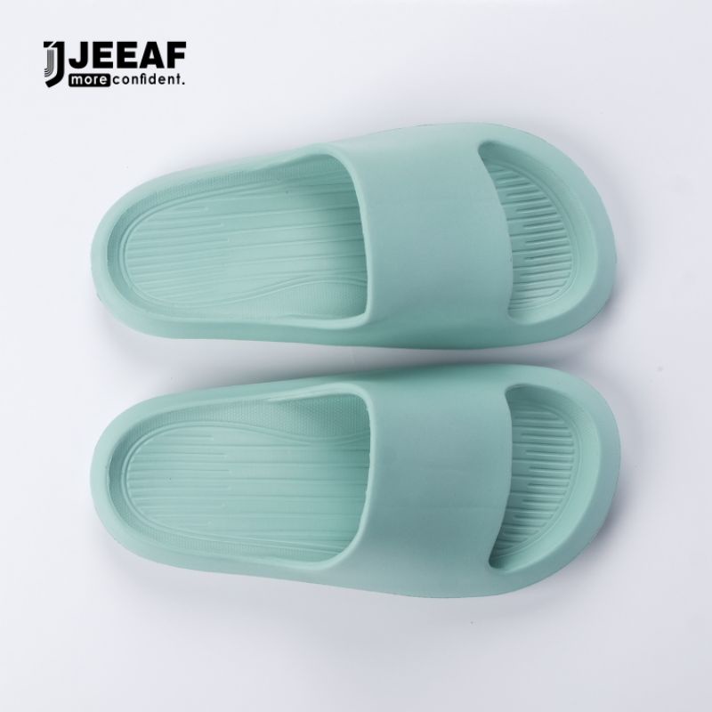 SANDAL SLOP WANITA STYLES KOREA BASIC POLOS  /SANDAL JEEAF ORIGINAL