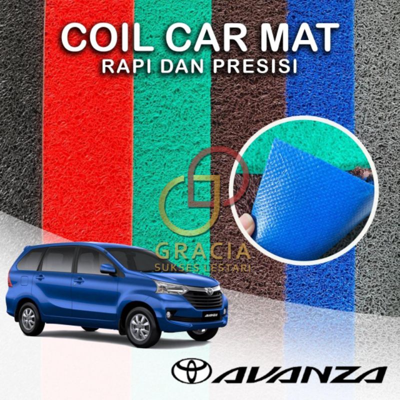 Karpet Mobil Premium Toyota Avanza Mie Bihun 1 Warna