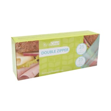 ACE Krischef Double Zipper Set Plastik Makanan ZIPPER LOCK