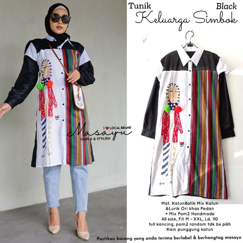 Tunik keluarga simbok ori by Masayu