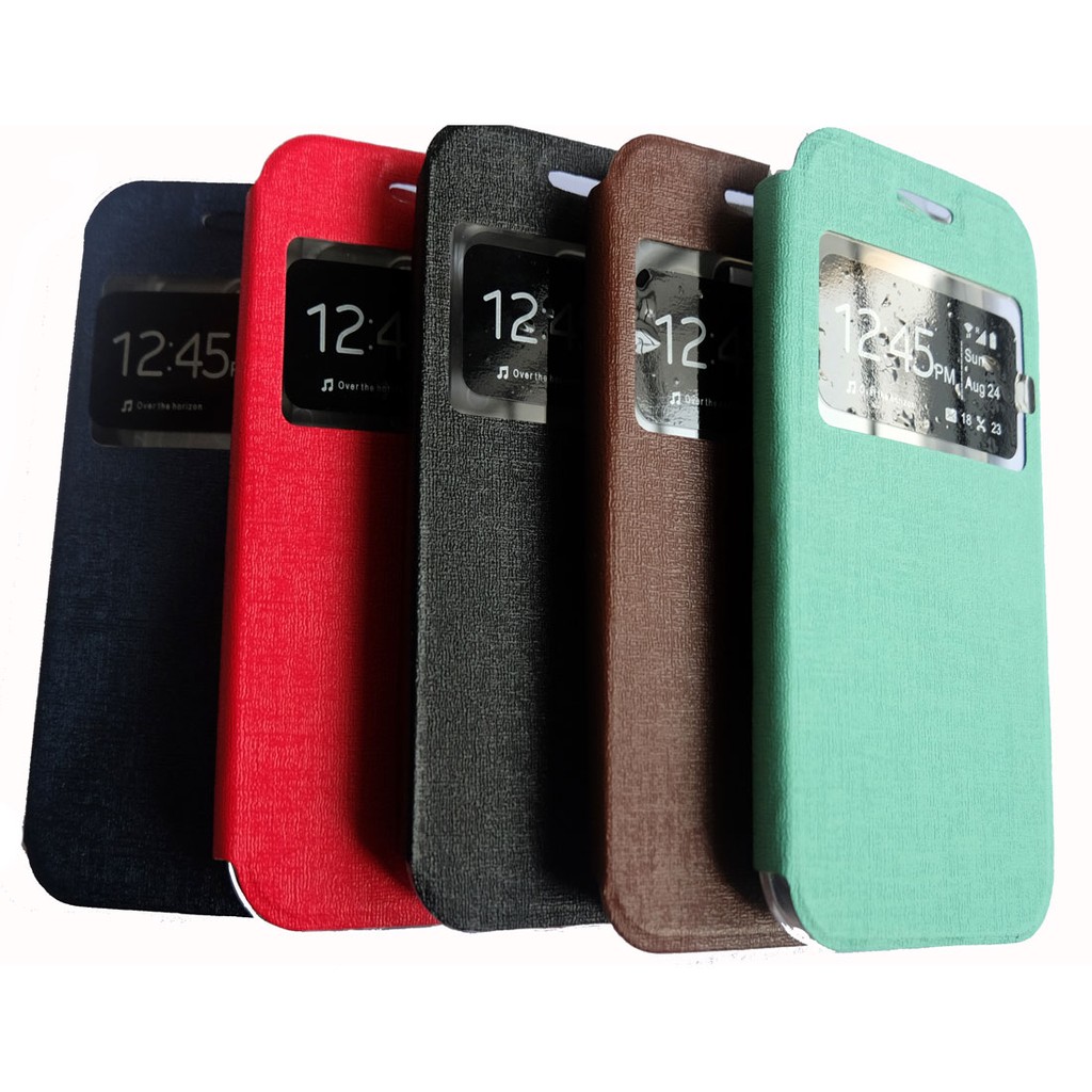 AIMI FlipShell Samsung Galaxy J7 Prime / Flip Cover Samsung Leather Case Samsung / Casing Flipcase