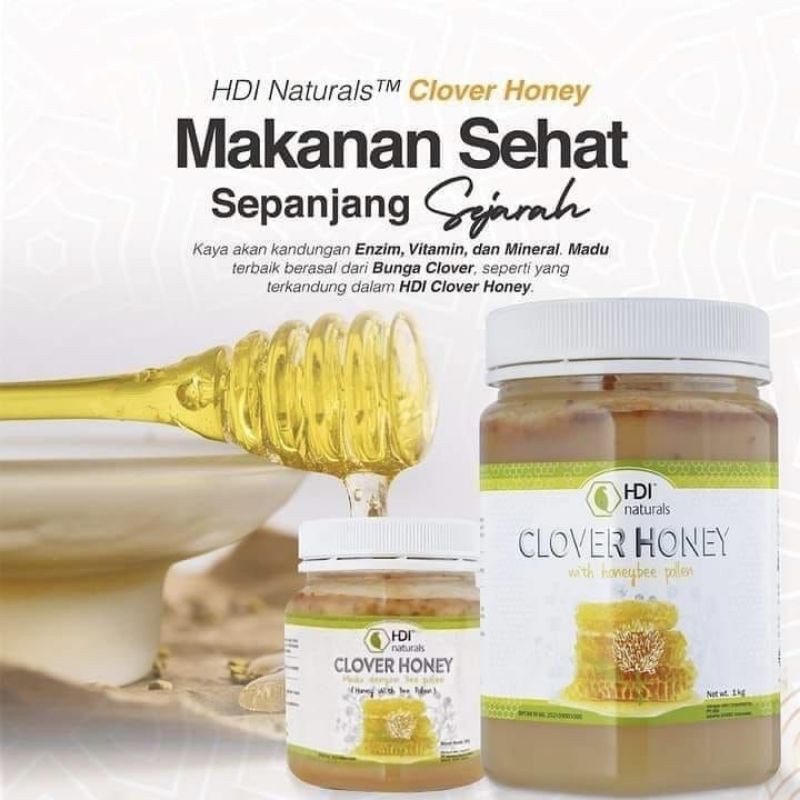 clover honey 500gr