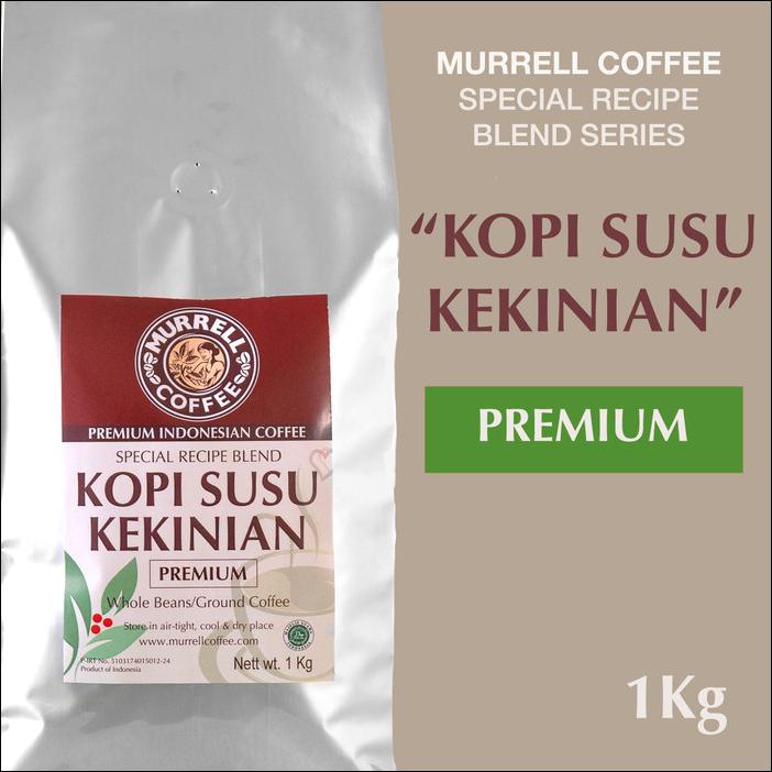 

KOPI SUSU KEKINIAN PREMIUM 1KG BIJI BUBUK MURRELL SPECIAL BLEND - BIJI
