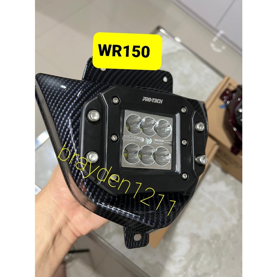 REFLEKTOR LED HEADLAMP LAMPU DEPAN CRF KLX WR155 DTRACKER CARBON