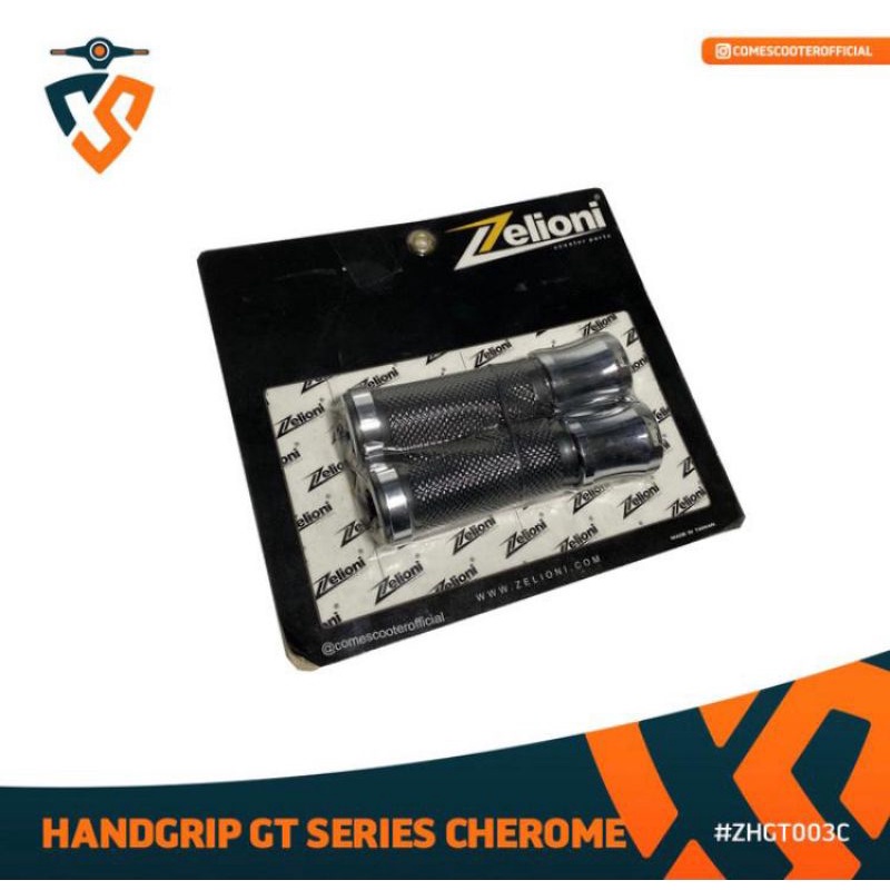 HANDGRIP ZELIONI CHROME VESPA GTS