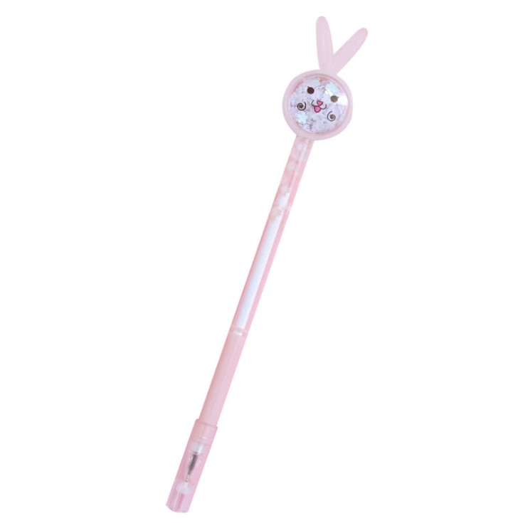 

J2 - Pulpen Payet Gliter bunny kelinci rabbit catty lucu ja