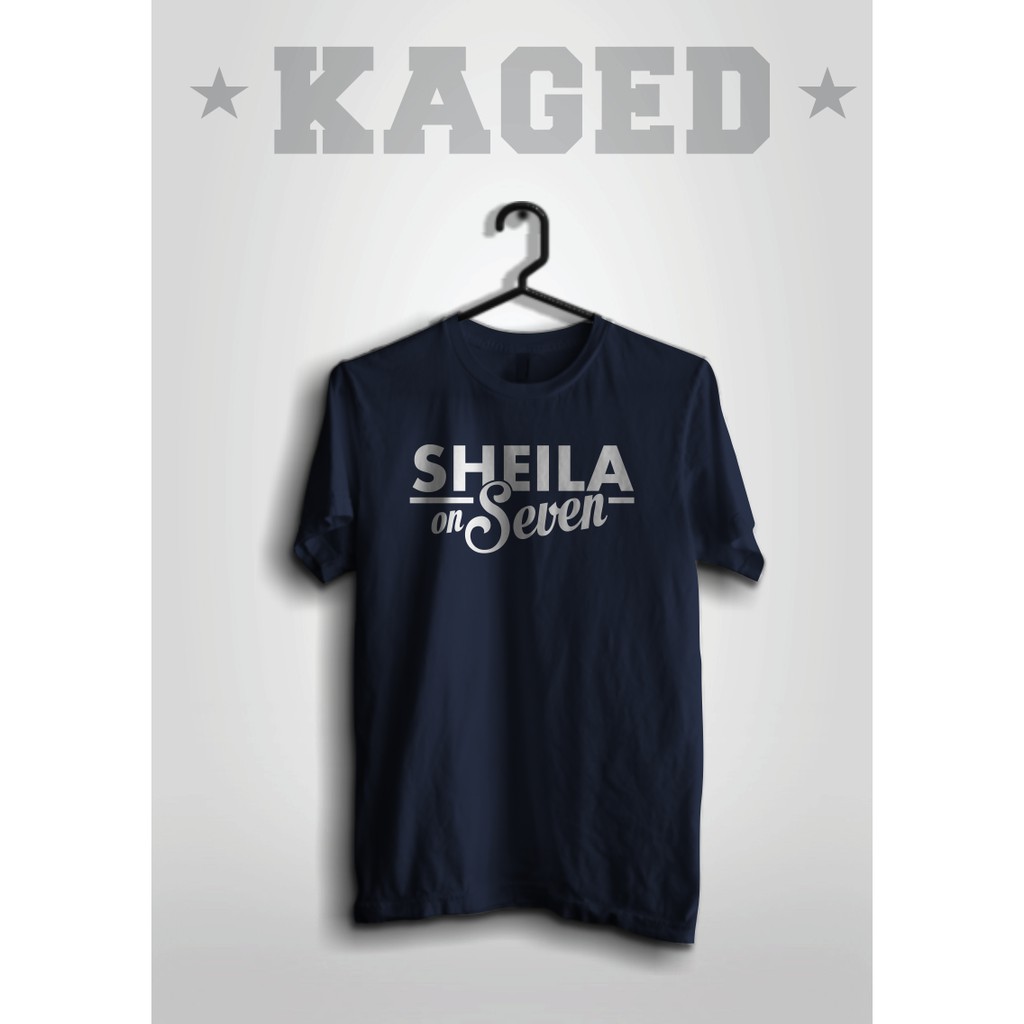 KAOS SHEILA ON SEVEN KAOS SHEILA ON 7 KAOS SHEILA GENK KAOS MUSIK  #WARNABIRUDONGKER