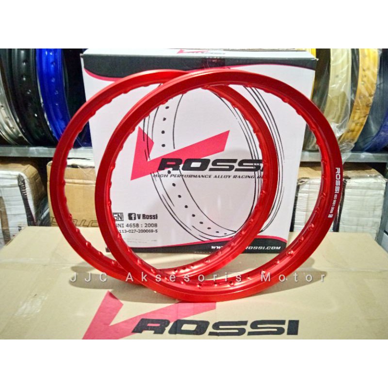 Velg allumunium VRossi WM 140/160x17 merah
