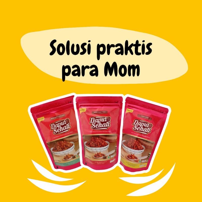 

Paket 3 pouch abon non MSG Dapur Sehati (bebas pilih varian)