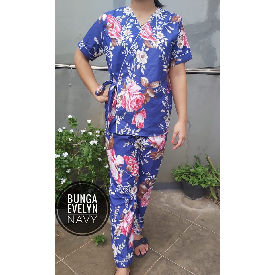 PIYAMA WANITA KIMONO CP /BAJU TIDUR WANITA /PIYAMA WANITA DEWASA MOTIF KEKINIAN