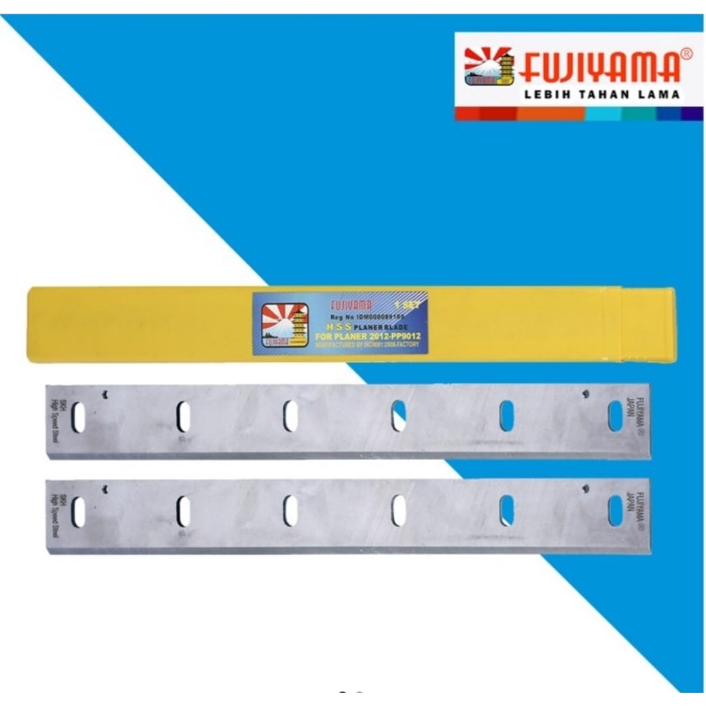 Mata Planer Serut Duduk 12" FUJIYAMA PP9012 Blade bisa Makita 2012NB