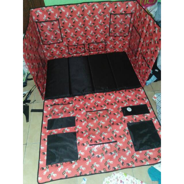 Grooming space hardboard