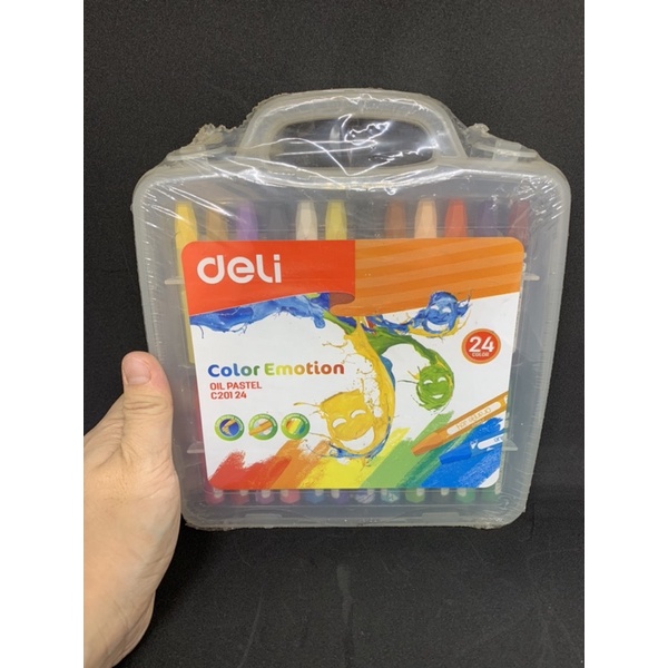

Crayon 24 warna merk Deli