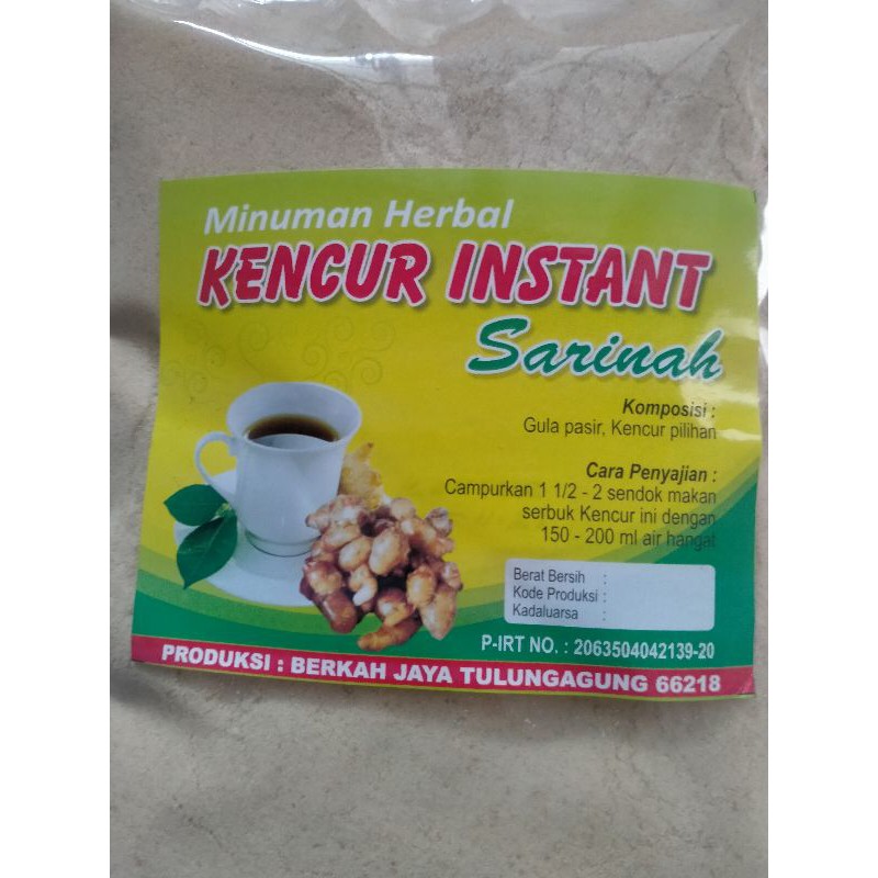 

Kencur Instant