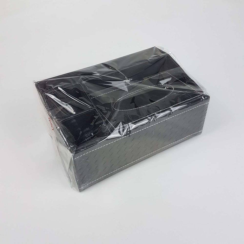 Kotak Tisu Premium Kulit Tissue Box