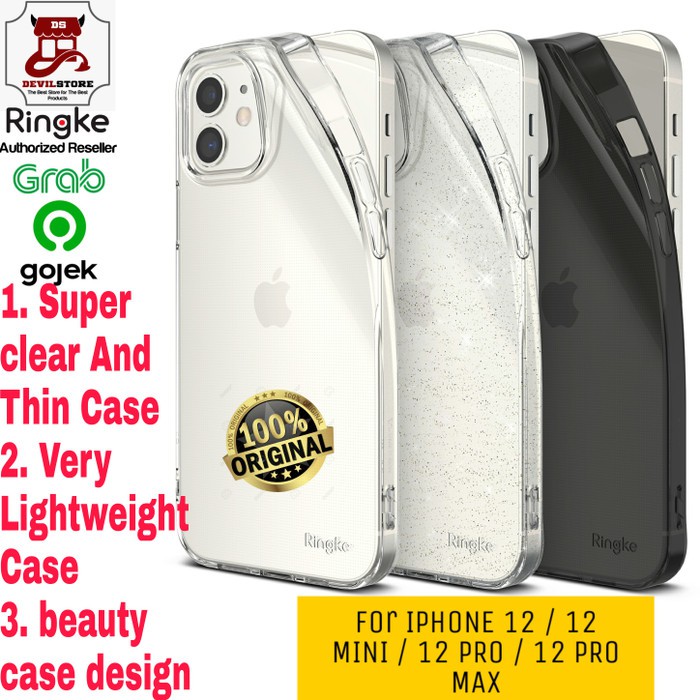 Case Iphone 12 Pro / Pro max / 12 Max / Iphone 12 / Mini Ringke Air