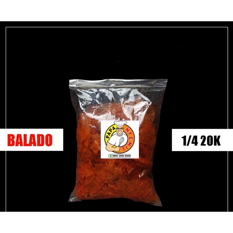 

kripik kaca rasa balado