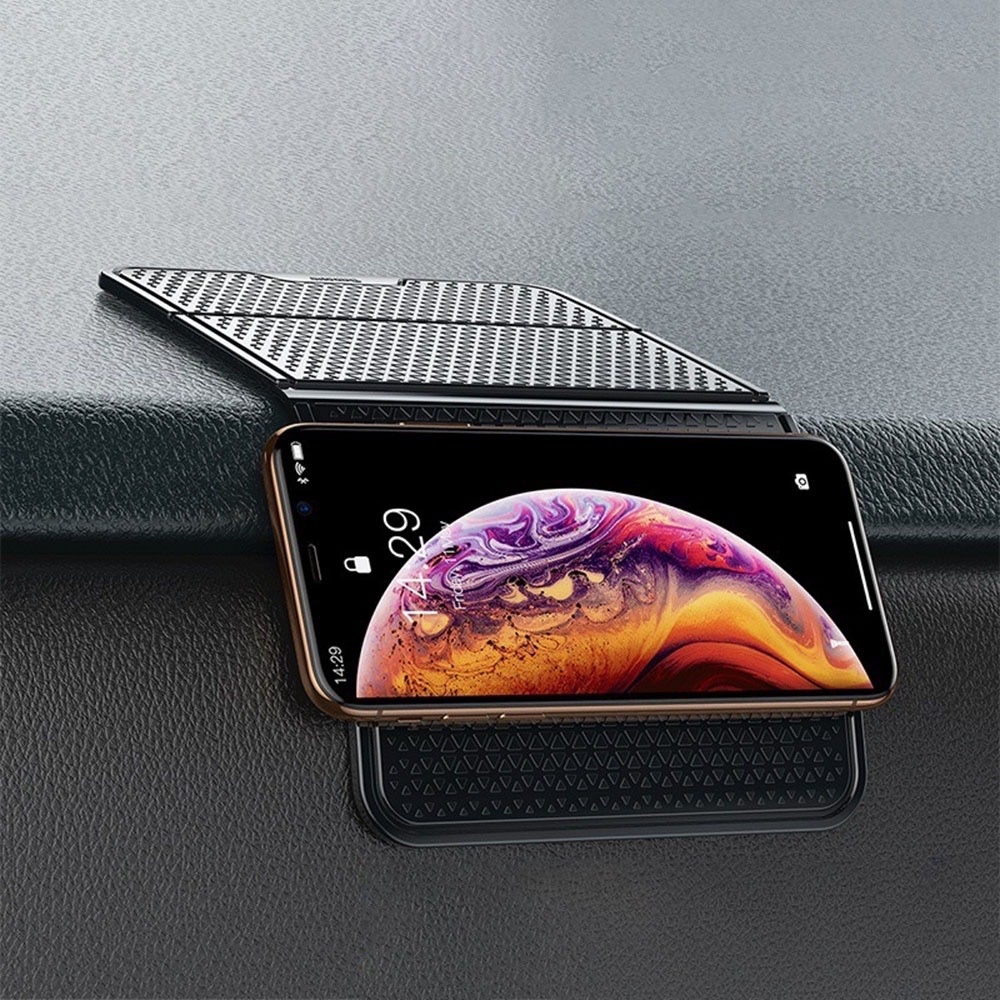 Dapat dilipat Universal Car Dashboard Anti Slip Pad/Dapat dilipat Slip Pad Besar Anti Selip Mobil Sticky Pad /Car Dashboard Non Slip Grip Sticky Pad Phone Holder Mat Anti-skid Silicone Mat Car Mat Car Interior Accessories