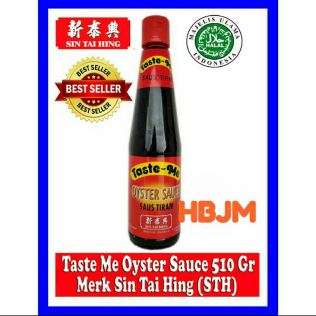 

TASTE ME OYSTER SAUCE 510 GR MERK STH SIN TAI HING
