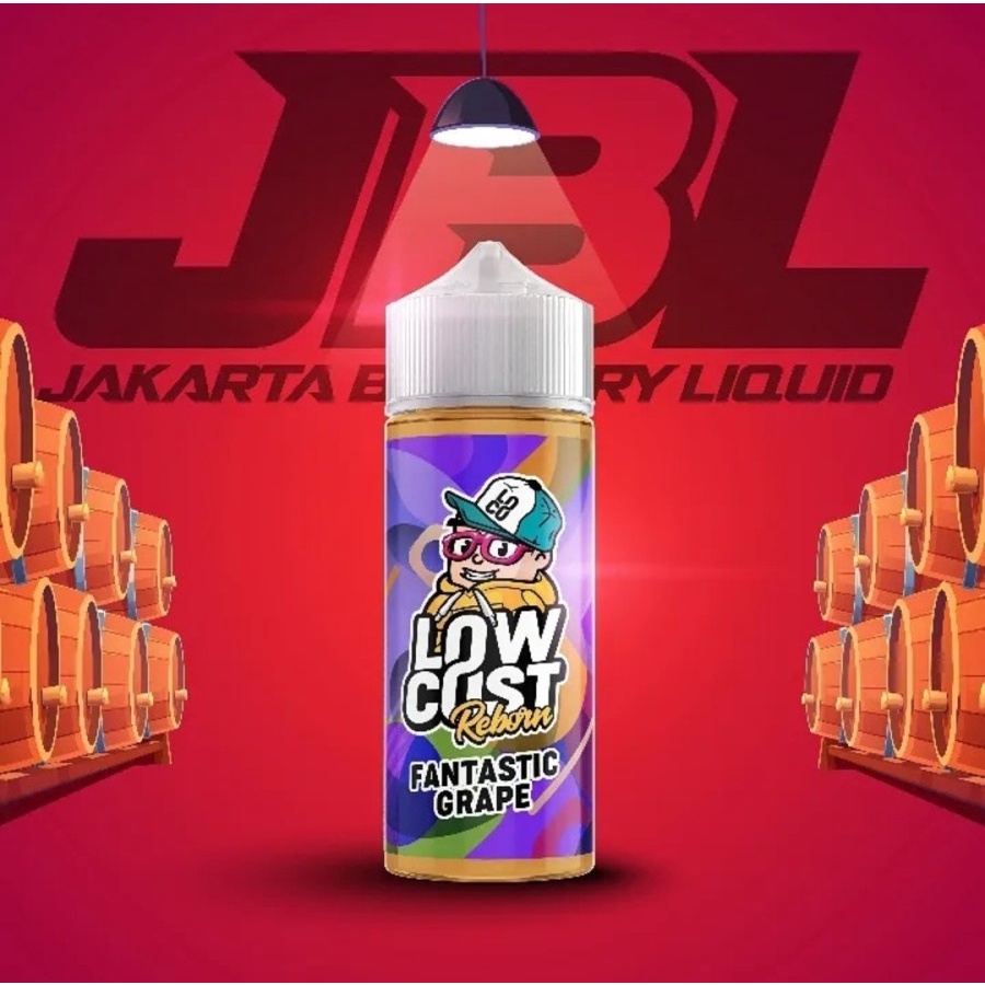 LOW COST LOWCOST 100ML 3MG LIQUID BY JBL BERPITA CUKAI