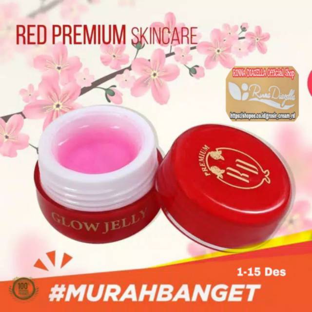 Glow Jelly Cream RD CV Arni / Glow Jelly Red Premium Terbaru Original Termurah