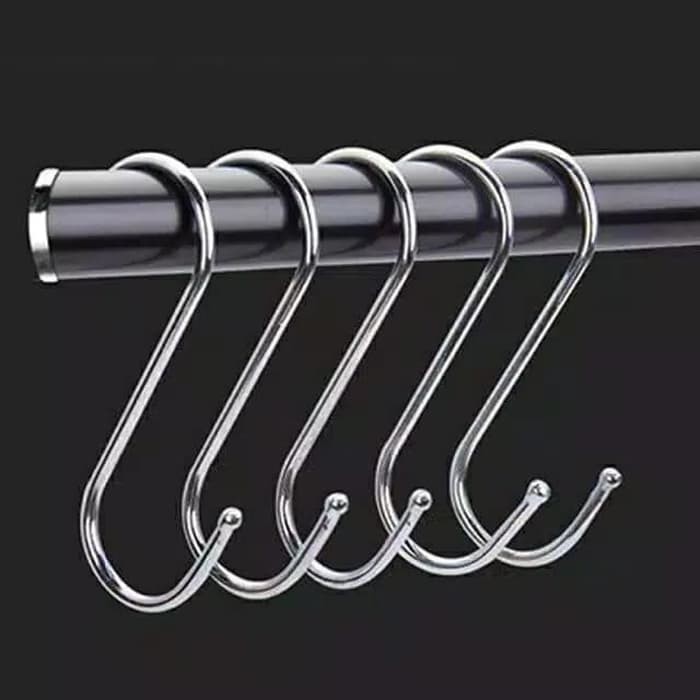 Gantungan S Hanger S Satuan Gantungan Stainless Steel S Gantungan S Hanger S Satuan Gantungan Stainless Steel S