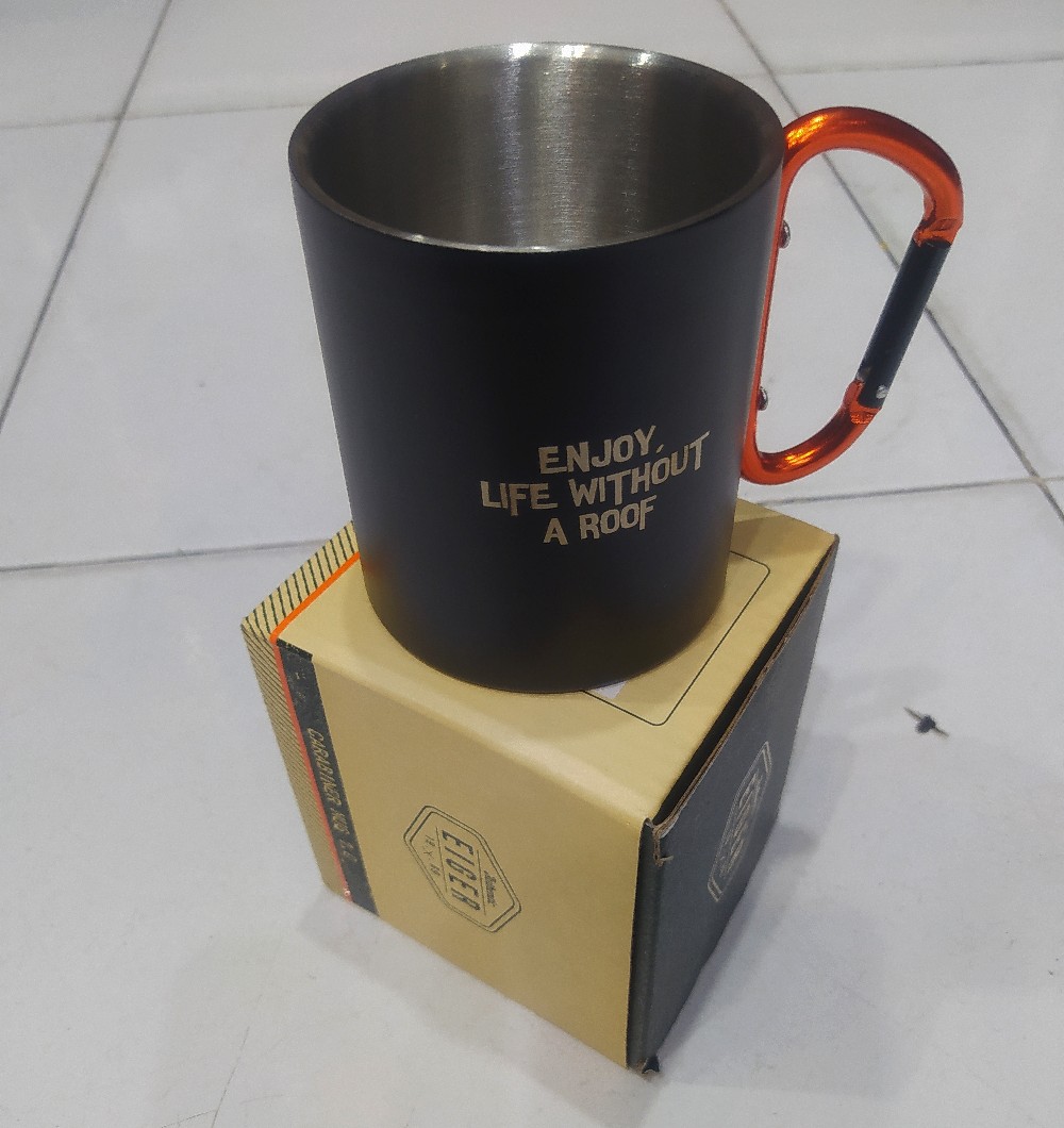 Gelas Eige R Carabiner Mug 300ml