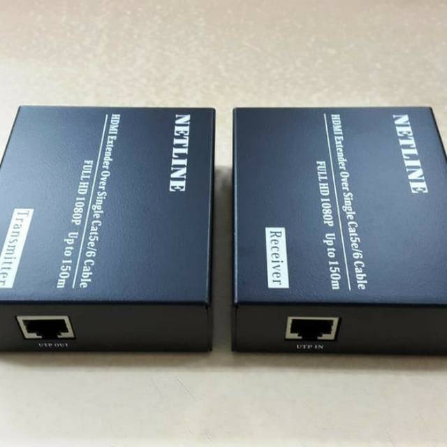 Netline HDMI Extender 200Meter Over Kabel Lan Caat5 / Cat6