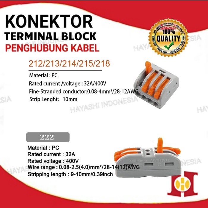 Konektor Terminal Block Penghubung Kabel PCT212 PCT213 PCT214 PCT215-10pcs