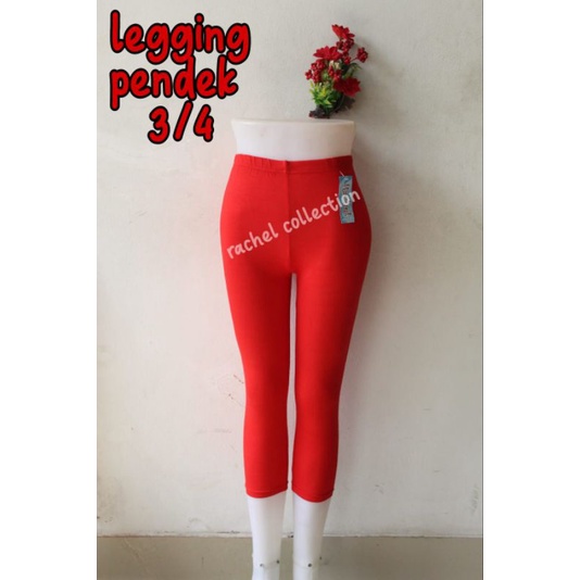 Legging pendek spandek ngatung 3/4