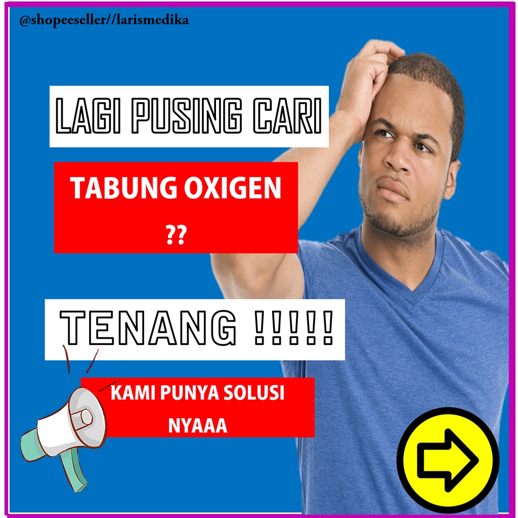 TABUNG OKSIGEN 1M3 FULL ISI Tabung Oksigen 1m3 Pure Air + isi Full / Tabung oksigen merek Pure Air