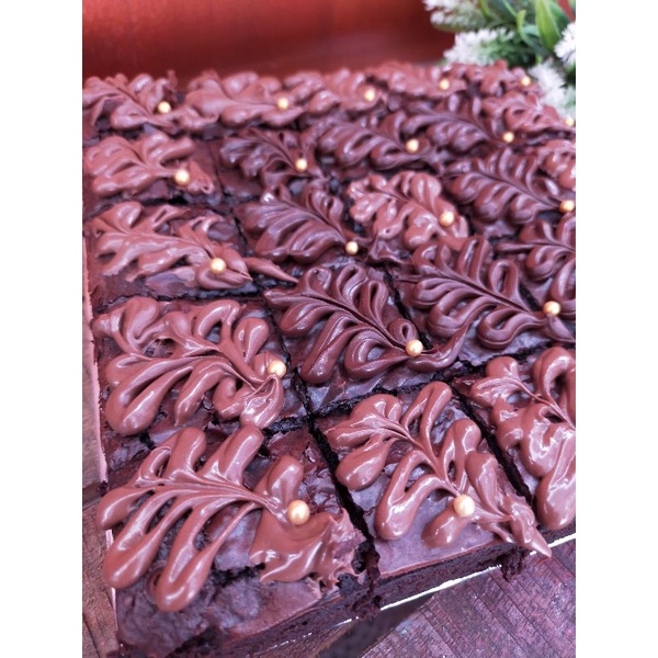 

Brownies Nutella coklat 25slice