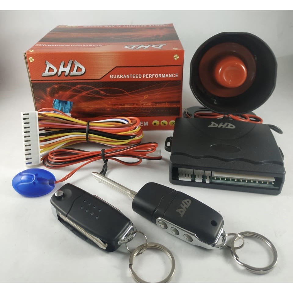 Alarm Mobil DHD Tipe Remote Kunci Lipat Anti Maling Alarm Mobil DHD Tipe Remote Kunci Lipat Anti Maling