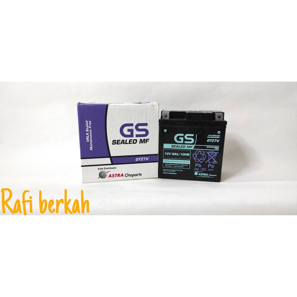 Aki Motor YAMAHA NMAX,AEROX GTZ7V GS ASTRA ORIGINAL Aki Kering