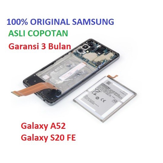 Battery SAMSUNG Galaxy S20 FE A52 5G A52 4G Original Copotan EB-BG781