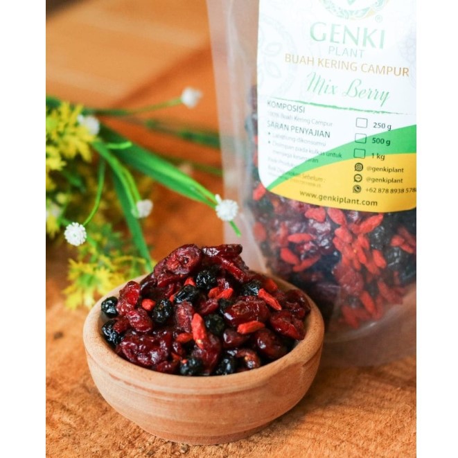 

MIX BERRY BERRIES 250GR | CEMILAN BUAH KERING