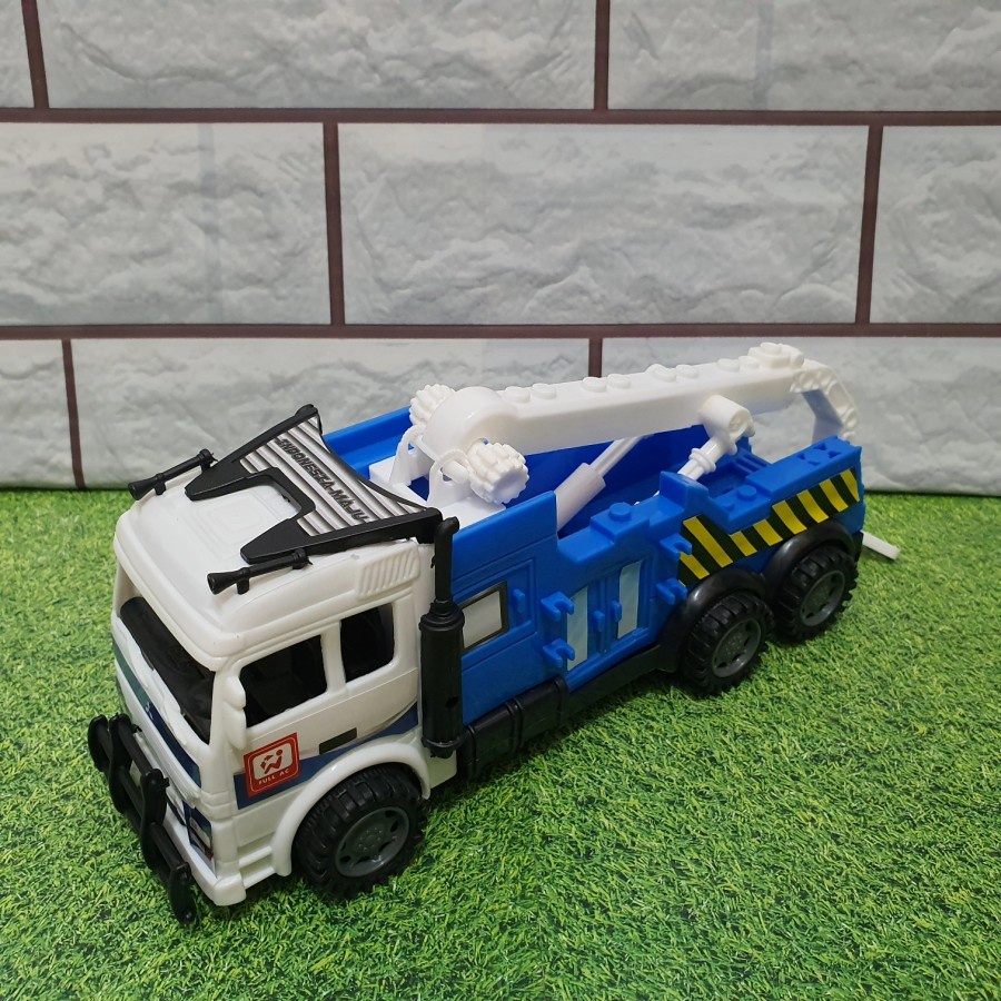 MAINAN MOBIL TRUK DEREK - MAINAN TRUK DEREK ANAK- MAINAN KADO