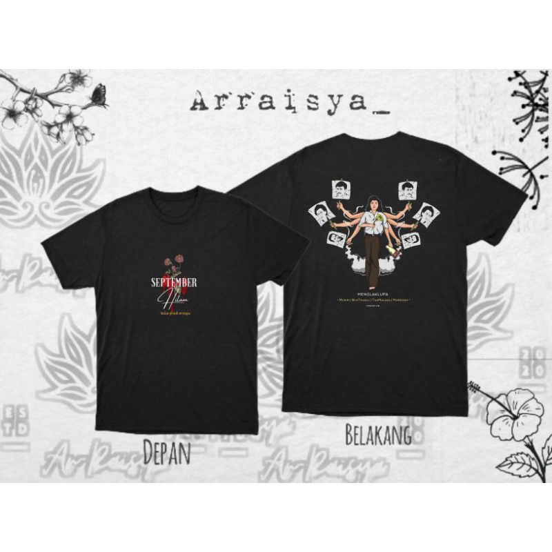 Kaos munir/T-shirt munir/Kaos menolak lupa/T-shirt menolak lupa/Baju menolak lupa/Baju menolak lupa/