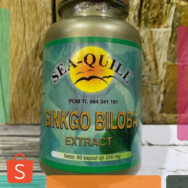 Termurah sea quill ginkgo biloba 60 kapsul