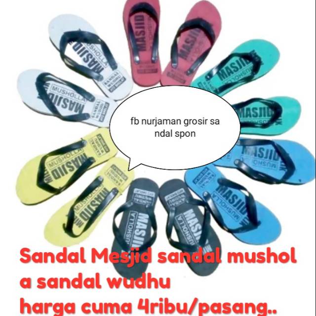 Sandal mesjid sandal mushola sandal wudhu-2