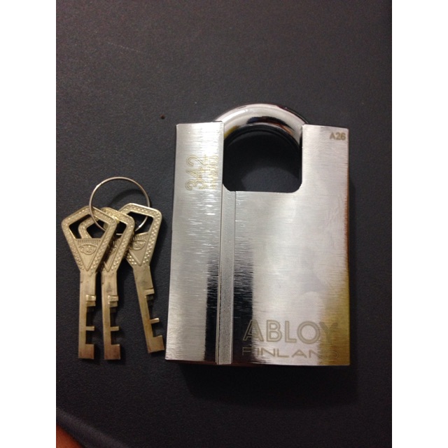 Promo Gembok finland abloy PL342C/25 shrouded shackle kunci klasik