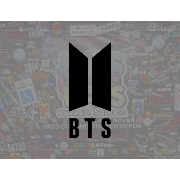 Cutting Sticker Kpop Boyband BTS Ukuran 8 Cm Untuk Mobil &amp; Motor