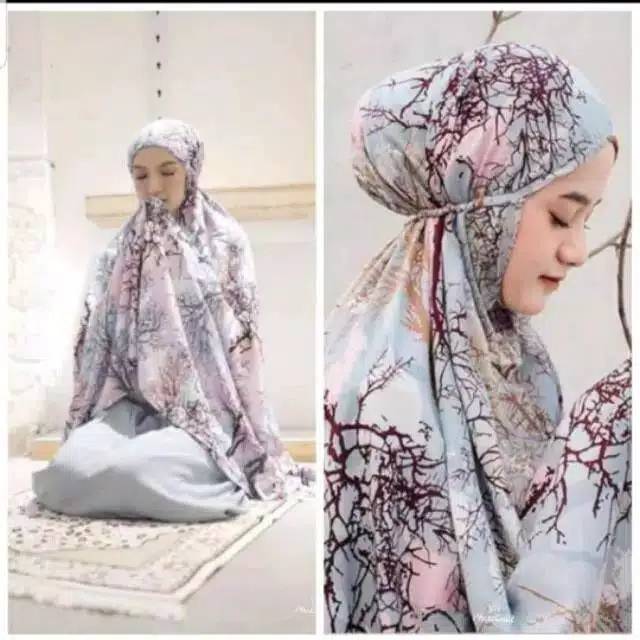 Mukena Bali / Mukena motif Akar