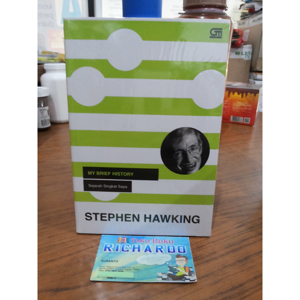 Buku My Brief History --- Stephen Hawking