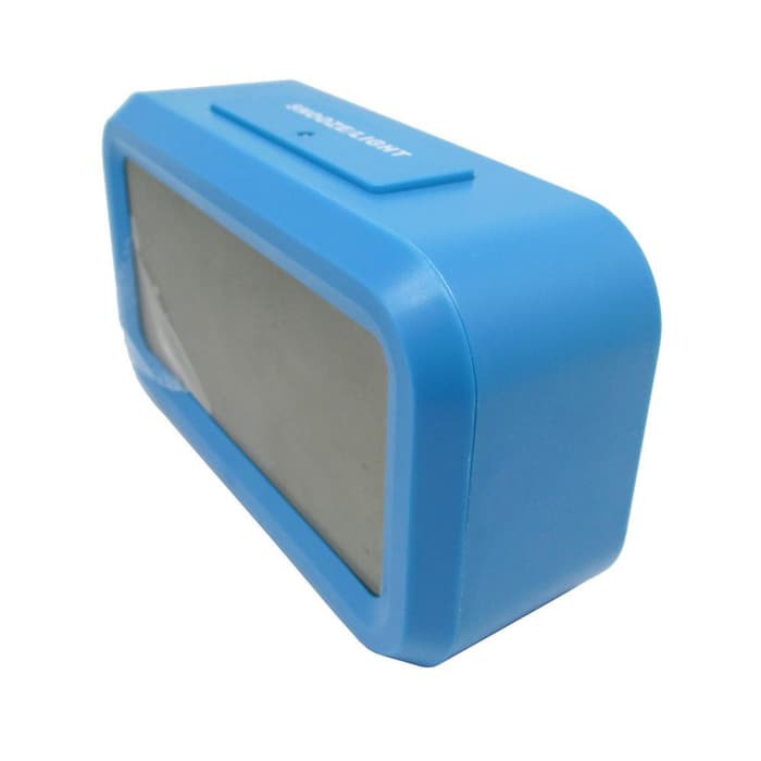 Jam LCD Digital Clock with Alarm BIRU -DA16