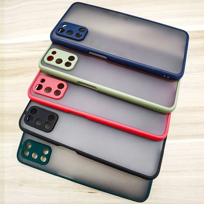 Hard Case Pelindung Lensa Kamera Belakang Warna Permen Untuk Samsung Galaxy M23 M33 M53