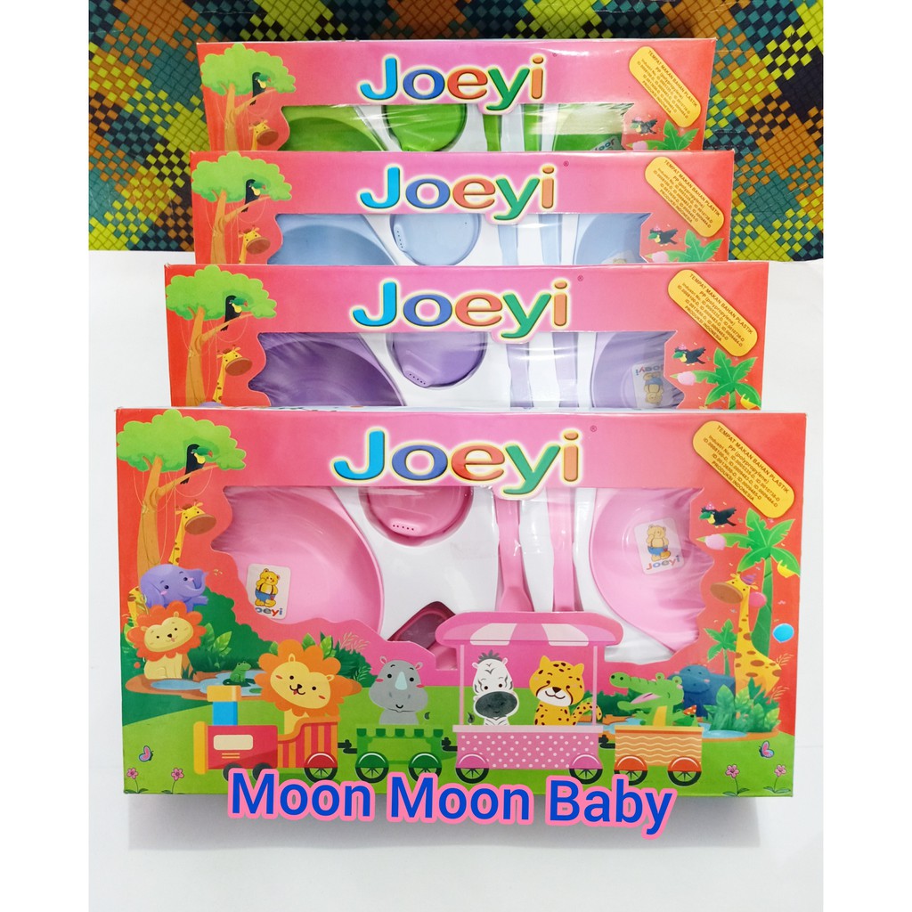 FEEDING SET JOEYI UKURAN BESAR / TEMPAT MAKAN ANAK BAYI