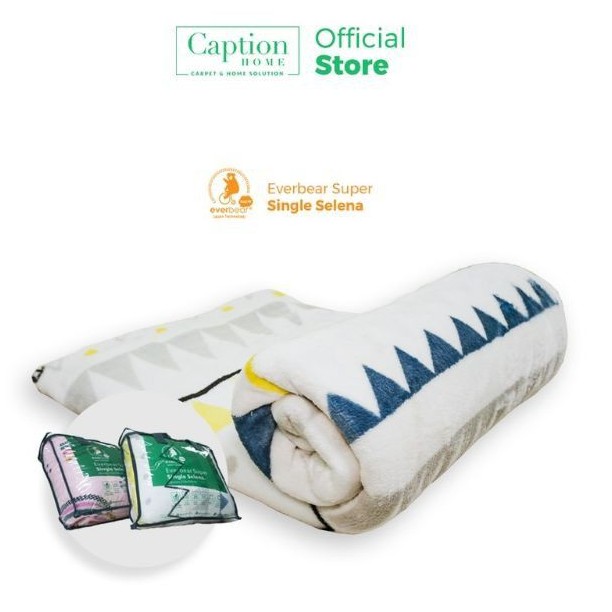 selimut lembut everbear selena caption home