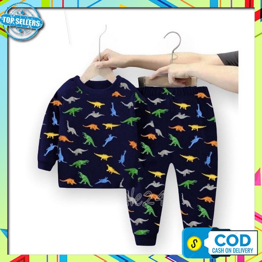 Setelan Anak Terbaru Laki-Laki Korean Style Set Anak Keren Balita Pakaian Anak Laki-Laki  Stelan Ana