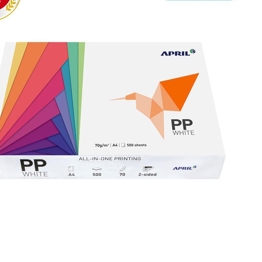 

♘-6♘ PP White Kertas Fotocopy A4 70gr - 1 Ream (500 lembar) ◄